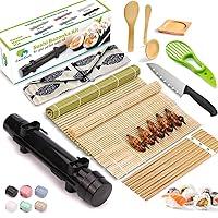 Algopix Similar Product 11 - Sushi Making Kit  22PC Bamboo Plastic