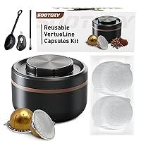 Algopix Similar Product 5 - Reusable Vertuo Pods Kit for Nespresso