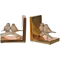 Algopix Similar Product 12 - AB Home Duchess Bookends Gold 12 x 4