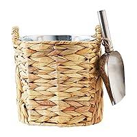 Algopix Similar Product 13 - Mud Pie Water Hyacinth Ice Bucket Set