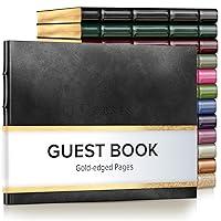 Algopix Similar Product 11 - Gallery Leather Guest Book Wedding