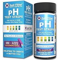 Algopix Similar Product 15 - Just Fitter pH Test Strips for Testing