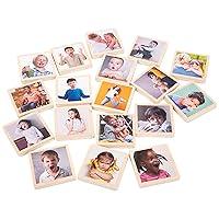 Algopix Similar Product 7 - TickiT My Emotions Wooden Tiles  Set