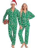 Algopix Similar Product 7 - SWOMOG Couples Christmas Pajamas Set