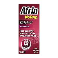 Algopix Similar Product 7 - Afrin Nodrip Original Nasal Spray 05