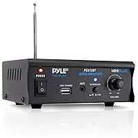 Algopix Similar Product 5 - Pyle Bluetooth Stereo Amplifier  Mini