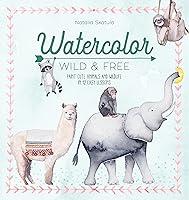 Algopix Similar Product 18 - Watercolor Wild and Free Paint cute