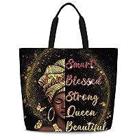 Algopix Similar Product 8 - IAGM Women Tote Bags African American