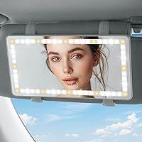 Algopix Similar Product 16 - JOYTUTUS Car Sun Visor Vanity Mirror