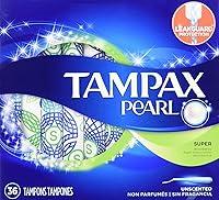 Algopix Similar Product 3 - Tampax Pearl Plastic Super Absorbency