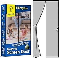 Algopix Similar Product 10 - Fiberglass Magnetic Screen Door Mesh