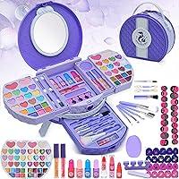 Algopix Similar Product 14 - Kids Makeup Sets for Girls  66 PCS