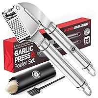 Algopix Similar Product 4 - Alpha Grillers Garlic Press Stainless