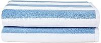 Algopix Similar Product 10 - Amazon Basics Sky Blue Cabana Stripe