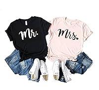Algopix Similar Product 17 - Mr and Mrs Shirts Couples Shirts Mr