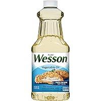 Algopix Similar Product 9 - Wesson, Pure Vegetable Oil, 48 fl oz