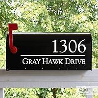 Algopix Similar Product 18 - Personalized Mailbox Numbers  Street