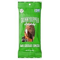 Algopix Similar Product 3 - SKINNYDIPPED ALMONDS Dark Chocolate