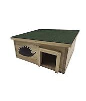Algopix Similar Product 14 - Dehner 4140158Natura Hedgehog House