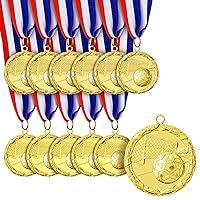 Algopix Similar Product 19 - Juvale 12 Pack Soccer Award Medals for