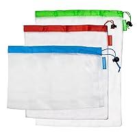 Algopix Similar Product 4 - BioSmart Reusable Produce Bags 3 Count