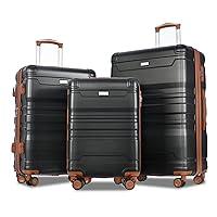 Algopix Similar Product 9 - THREELEMON Luggage Sets New Model