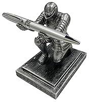 Algopix Similar Product 15 - Ofiedx Executive Knight Pen Holder with