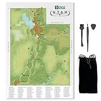 Algopix Similar Product 12 - GOLF MAPS USA Utah State Golf Scratch