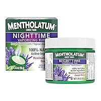 Algopix Similar Product 18 - Mentholatum Nighttime Vaporizing Rub