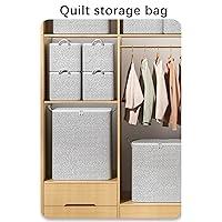 Storage Bags, Portable Non-Woven Zipper Storage Bag Clothes