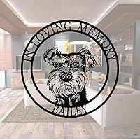 Algopix Similar Product 19 - Personalized Schnauzer Metal Sign