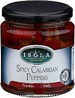 Algopix Similar Product 15 - ISOLA Spicy Calabrian Peppers, 9.8 OZ