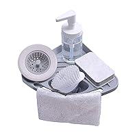 Algopix Similar Product 4 - ATTBEE Kitchen Sink Caddy Sponge Holder