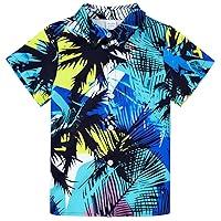 Algopix Similar Product 10 - Enlifety 9T 10T Kids Hawaiian Shirt