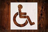 Algopix Similar Product 14 - Handicap Symbol Design Stencil