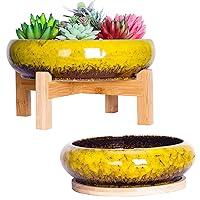 Algopix Similar Product 13 - ARTKETTY Succulent Pots Large