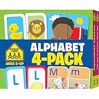 Algopix Similar Product 13 - School Zone  Alphabet 4Pack Flash