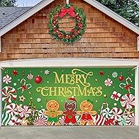 Algopix Similar Product 19 - Preboun Christmas Candy Garage Door