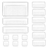 Algopix Similar Product 3 - Vtopmart 15 PCS Clear Plastic Drawer