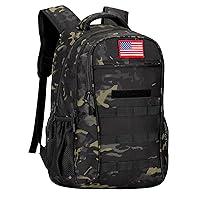 Algopix Similar Product 19 - gulimirror Camo Backpack 40L Military