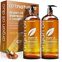 Algopix Similar Product 16 - Argan Oil Shampoo and Conditioner Set 
