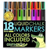 Algopix Similar Product 3 - Crafty Croc Liquid Chalk Markers Jumbo