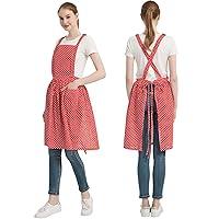 Algopix Similar Product 7 - Retro Adjustable Ruffle Apron with