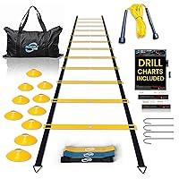 Algopix Similar Product 7 - Invincible Fitness Agility Ladder Set 