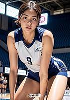 Algopix Similar Product 18 - Volleyball beautiful woman Photo AI