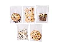 Algopix Similar Product 8 - Cellophane Treat Bags Clear Cookie