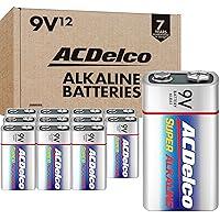 Algopix Similar Product 6 - ACDelco 12Count 9 Volt Batteries