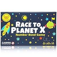 Algopix Similar Product 11 - Race to Planet X Number Bond Game 