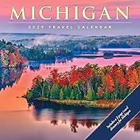 Algopix Similar Product 3 - Michigan 2025 12" x 12" Wall Calendar