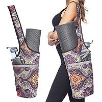 Algopix Similar Product 2 - Ewedoos Yoga Mat Bag Yoga Bags with